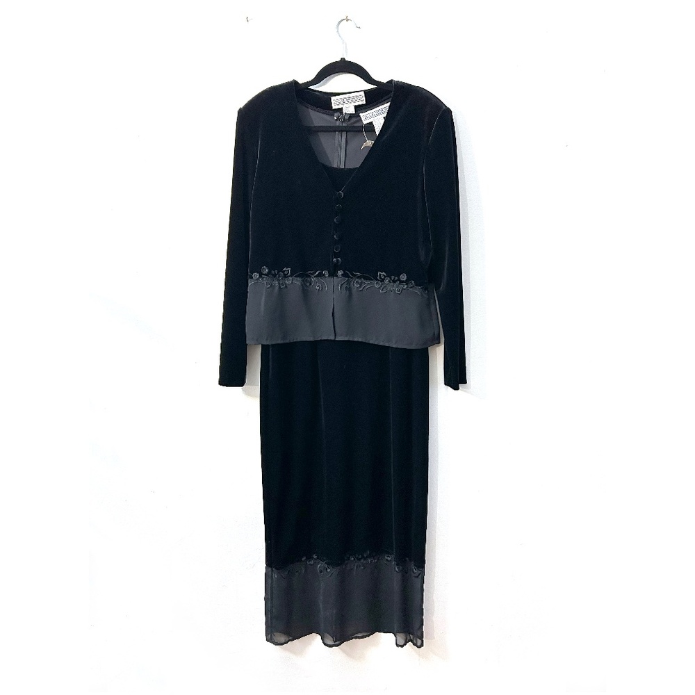 Vintage Jessica Howard 2 Piece Formal Dress, size 8